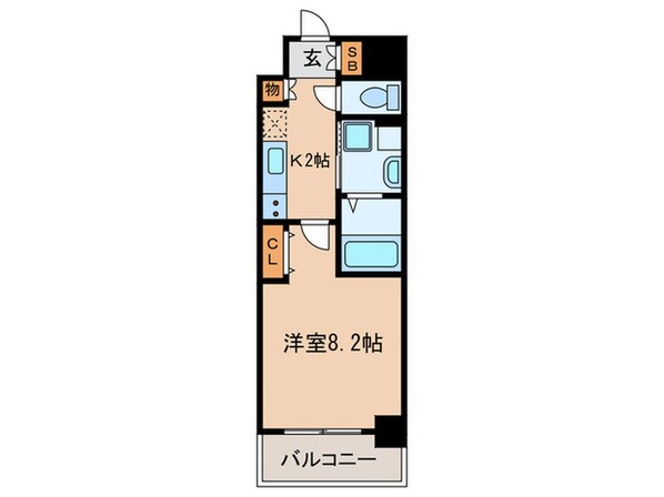 レジデンシア小牧駅前の物件間取画像